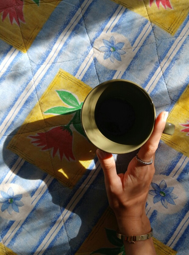 Historias e lembranças; conversas e café.